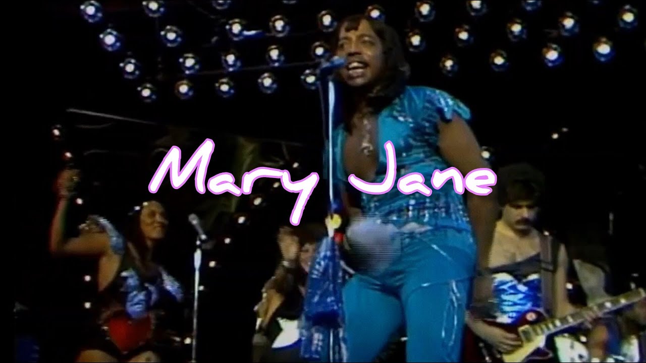 Rick James — Mary Jane (Lyrics Video Edit)