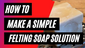 Feltmakers tip for beginners! #feltingtutorial #howtowetfelt #wetfelting