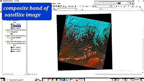 Composite band and extraction of Research area from Satellite Imagery using ArcGIS @gistutorial_easytutorial