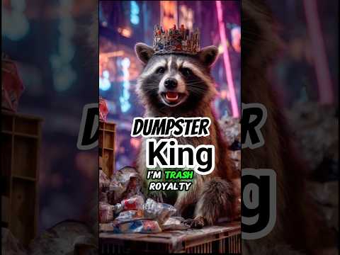 King Of Trash The Rappin Raccoon Rules The Streets Shortsviral Music