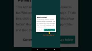 How to grant permission to Cleaner for WhatsApp on Android 10 screenshot 2