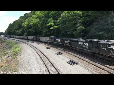 Following NS DPU power at Horseshoe Curve
