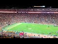 &quot;Friends In Low Places&quot; by Garth Brooks sung at Neyland Stadium.