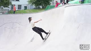 Lesson 2 Frontside Kick Turn With Helena Long