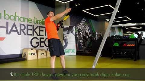 TRX One Arm Row and Reach