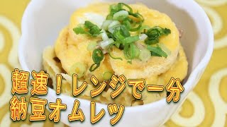 納豆オムレツ｜ねば～る君の【ねばねばTV】（ねばてれ）さんのレシピ書き起こし