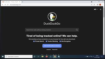 How to Enable Dark Theme on DuckDuckGo.com on Windows 10?