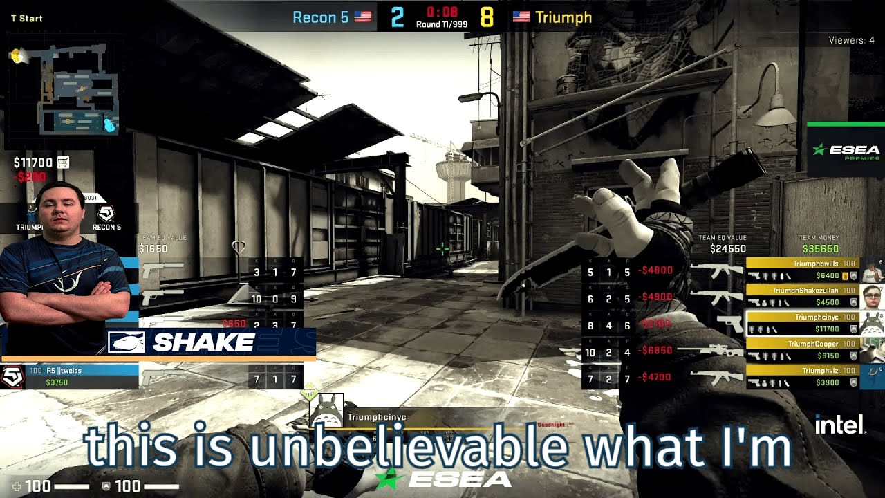 "IM QWACKED BABY!" | Triumph CS:GO Comms vs Recon5
