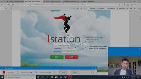 Istation login info