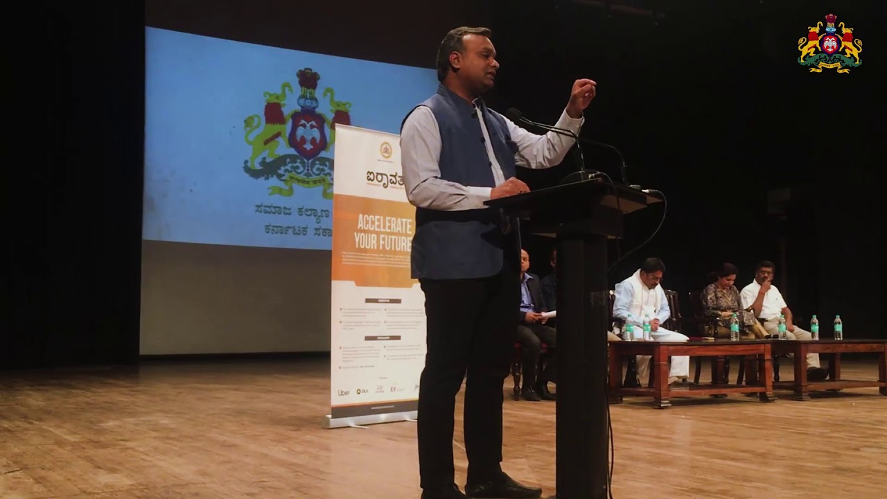 Hon'ble Minister Shri. Priyank Kharge during the Airavata Orientation ...