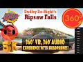 Dudley Do-Right's RipSaw Falls, Immersive 360 VR - Islands of Adventure [5K 360° | 360° Audio]