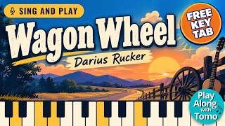 Wagon Wheel – Just 4 Chords, 7 Ways to Play Along on Piano!
