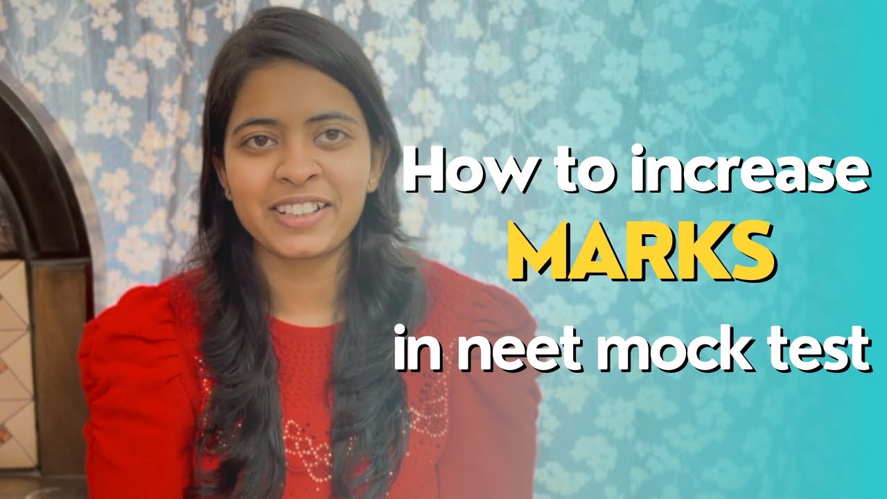 How to increase marks in neet mock tests🤩||mock test me marks kaise ...