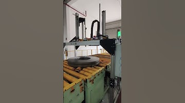 Online PET Strapping Machine for Stainless Steel Coils | Automatic Inline Coil Packaging System