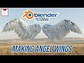 How to make Angel Wings in Blender 2.9 - TUTORIAL