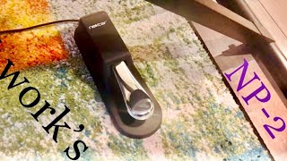 Nektar NP-2 Sustain Pedal Working Samples (Test Pedal)