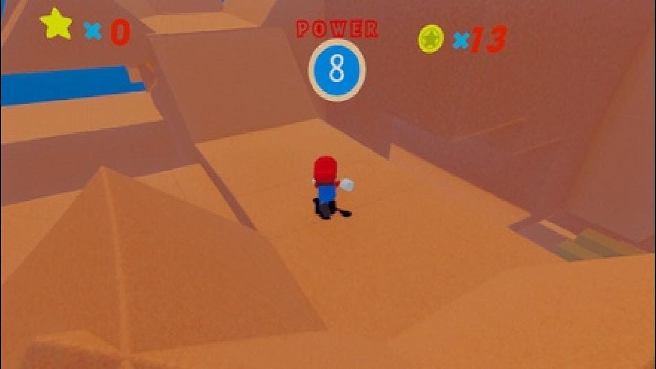 Dreams ps5 Super mario 64 toolkit