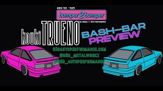 AE86 Kouki Trueno FRONT Bash Bar b2bautoperformance