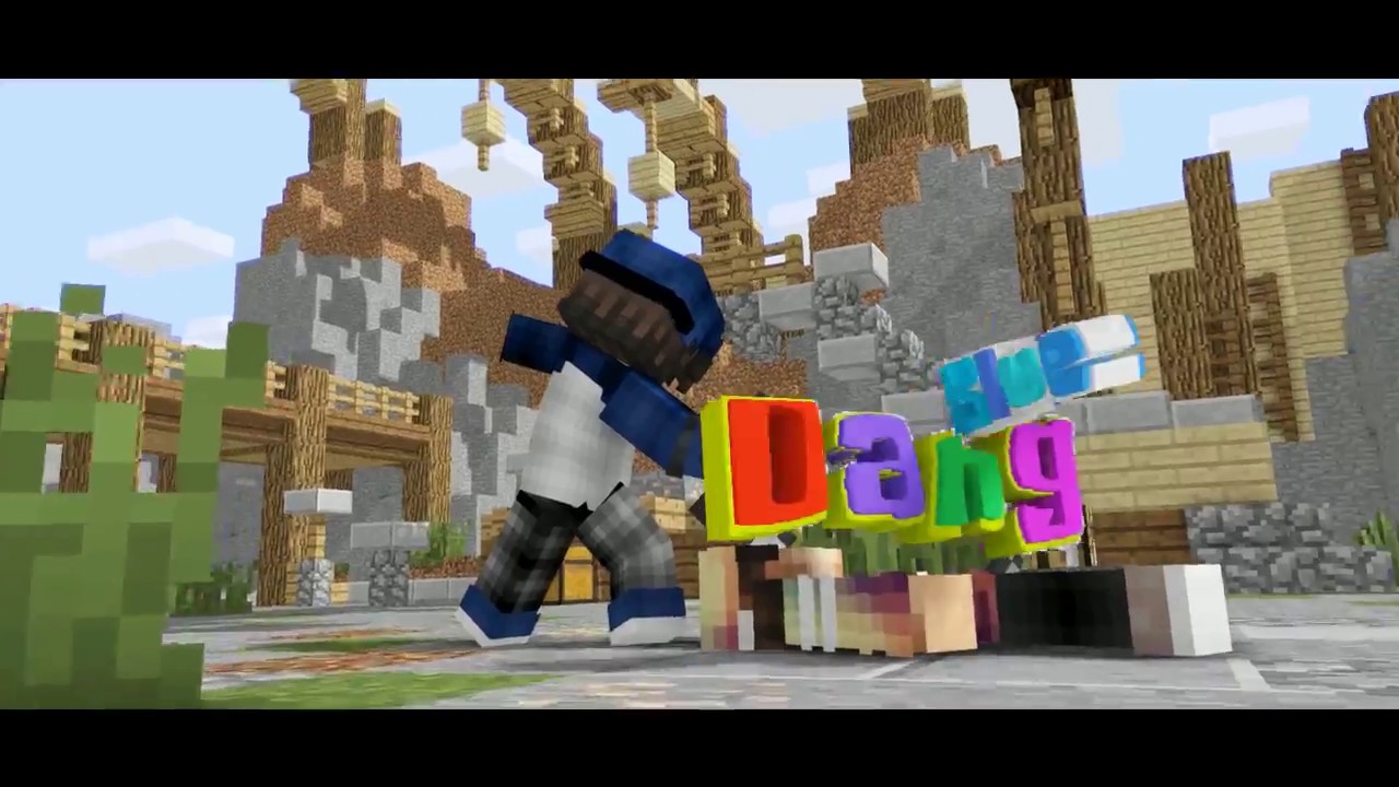 #4 {$} MineCraft Intro ~Blue~ [Mine-Imator+AE] (Read description) :v ...