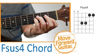 Guitar Chords for Beginners - Fsus4