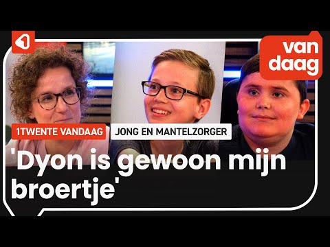 Quinn (12) uit Hengelo staat altijd klaar voor zieke broertje Dyon