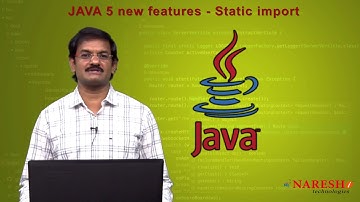 JAVA 5 New Features  | Static Import | Core Java Tutorials | by Mr.Hari Krishna