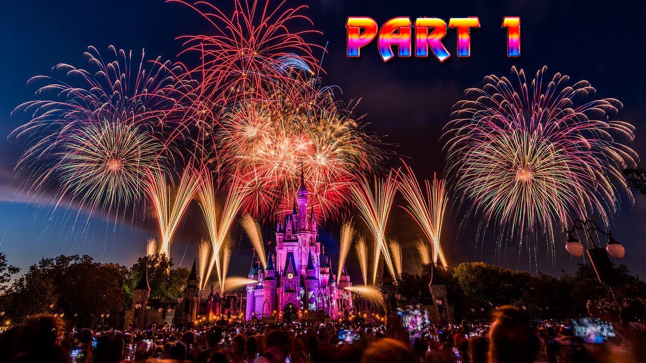 Xmas from Magic Kingdom Night Time Parade Part 1 HD Video YouTube