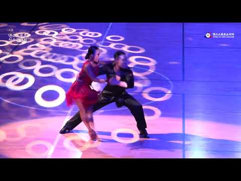 제3회남양주시장배댄스스포츠선수권대회 파이널 솔로댄스 프로페셔널 라틴 김민제 & 함혜빈 (차차차)
