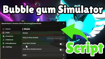 Bubble Gum Simulator Script | Auto Click, Auto Hatch, Pastebin OP!