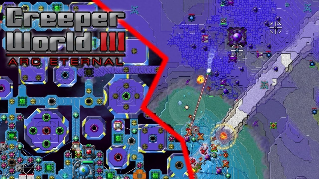 Cornucanis Game Mode and Sleeper map | Creeper World 3 Gameplay