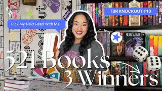 Picking My Next Reads From 521 Books Was Chaos| TBR Knockout 10