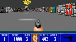 AMIGA Christian Sauer Sebastian Jedruszkiewicz WOLFENSTEIN 3D PORT OCS ECS AGA RTG PORT UAE NO SOUND