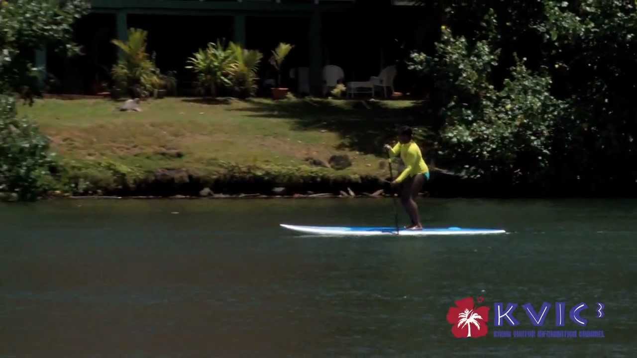 Stand-Up Paddling Spotlight - Hawaiian Surfing Adventures - KVIC-TV, myKauai.com [Activity]