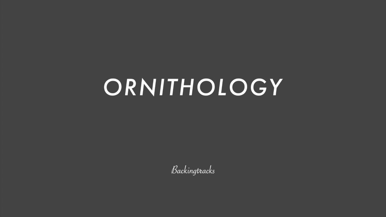 Watch ORNITHOLOGY chord progression - Jazz Standard Backing Track Play Along on YouTube Watch ORNITHOLOGY chord progression - Jazz Standard Backing Track Play Along on YouTube