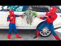 Vlad und Geschichte über Superhelden Auto
