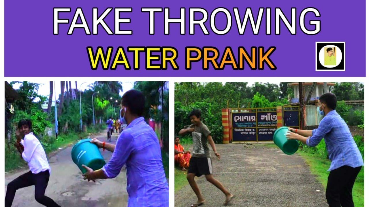 Fake Water throwing prank Rajat Vines gone horribly funny 🔥 YouTube