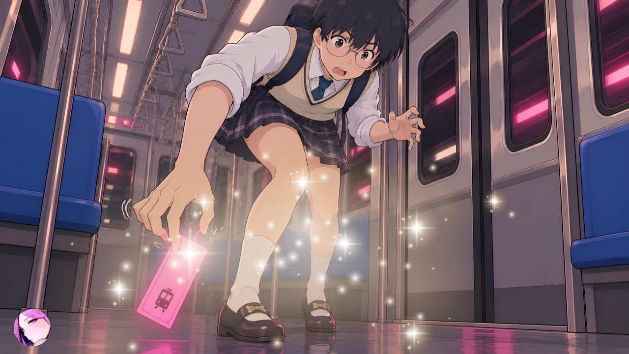 I Picked Up a Pink Ticket… Then I Became a Girl?!💄 Male to Female Transformation Animation TG TF Dub