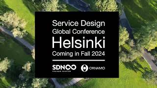 Service Design Global Conference 2024 in Helsinki Finland