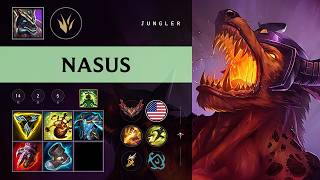 Nasus Jungle vs Rumble - NA Grandmaster Patch 26.09