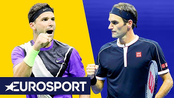 Roger Federer vs Grigor Dimitrov Highlights | US Open 2019 | Eurosport