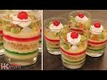 Custard Trifle - Custard Fruit Trifle recipe |Jelly Custard | Dessert in Glass