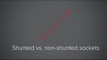 Shunted vs. non-shunted sockets