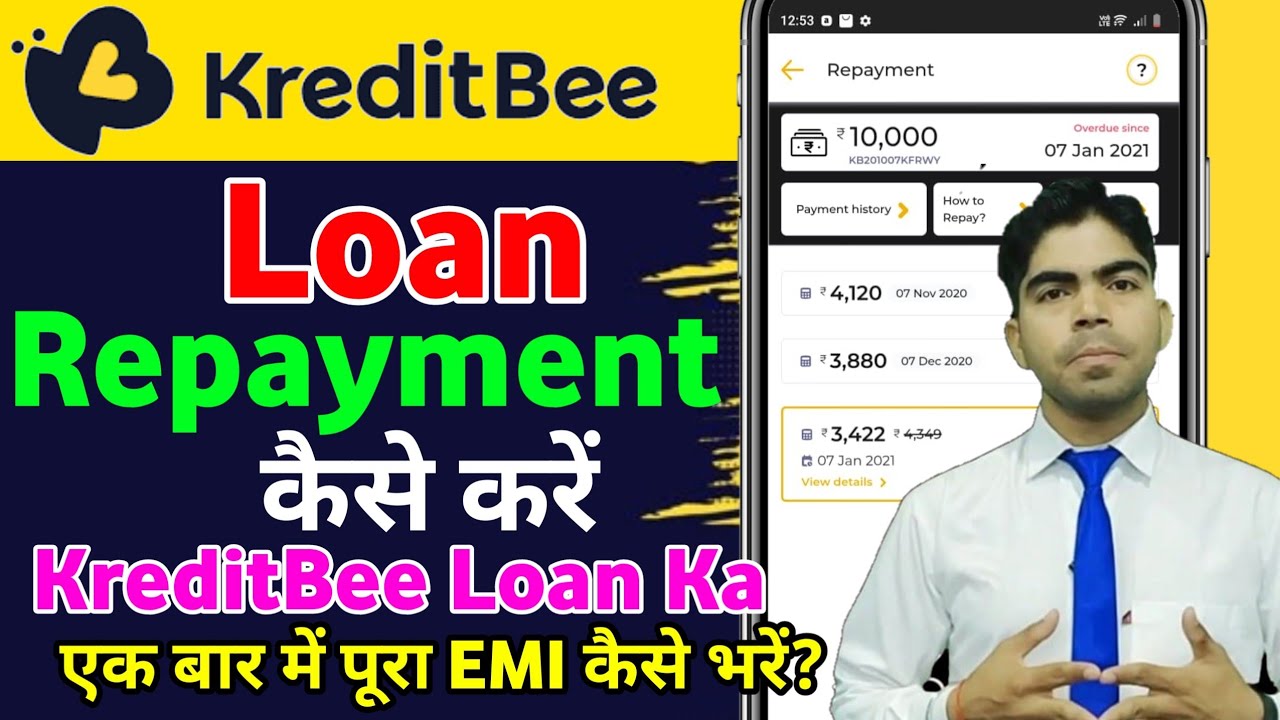Kredit bee app loan repayment |How to repayment of kredit bee loan app|kredit ka paise kaise bhare|