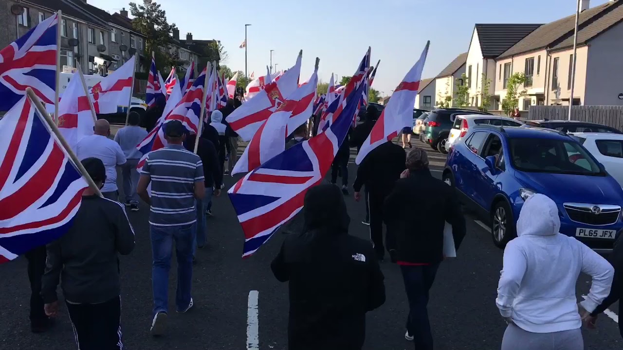 Peaceful Protest in Bangor against the protocol, Get EU out of Ulster