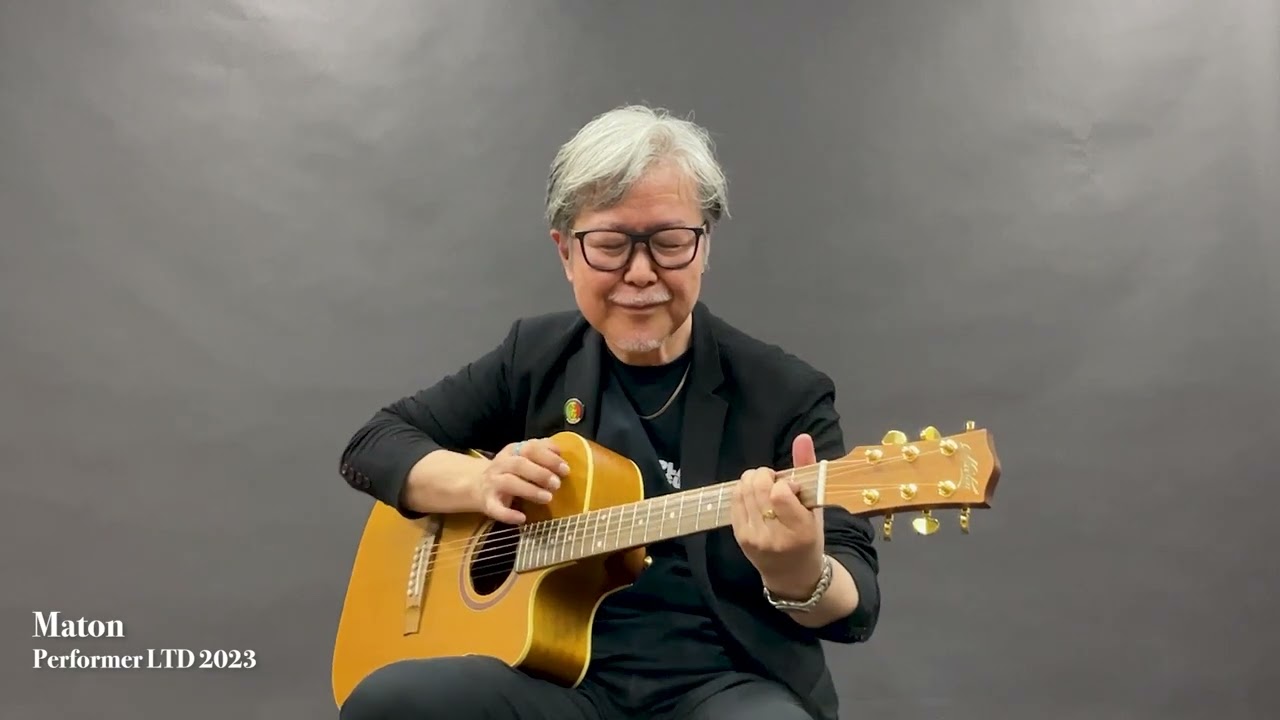 アコースティック・ギター・ブック57】Maton Performer LTD 2023 - YouTube