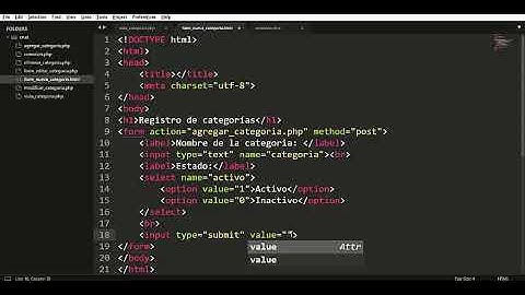 video2 , agregar registros