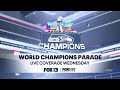 Seahawks World Champions Parade at 11am