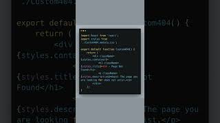 Ultimate Guide to Next JS 404 Pages #NextJS