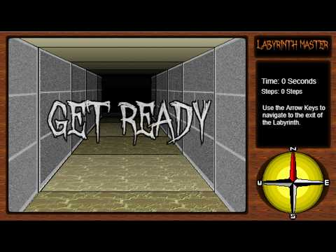 Labyrinth Master:  Pseudo 3D Maze Game