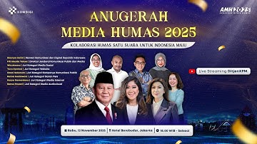 Anugerah Media Humas 2025: Kolaborasi Humas Satu Suara untuk Indonesia Maju